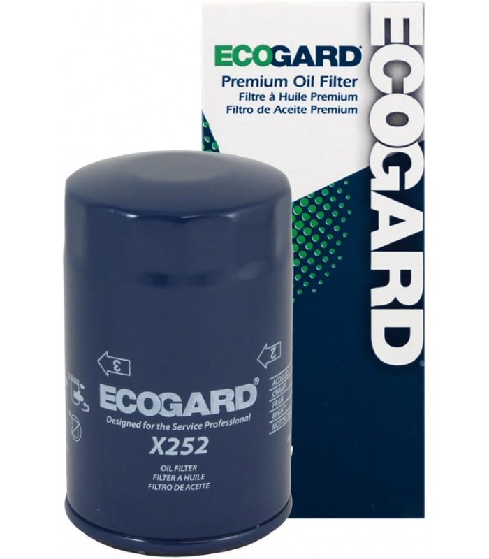 ECOGARD Oil Filter 15-11+05-80 VOLK Jetta, 10-07 Golf City, 06-85 Golf, 05-98 Beetle