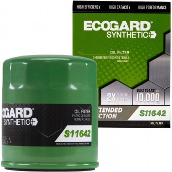 ECOGARD Oil Filter 2019-22 GM Chevrolet Camaro, Colorado, Cruze, Equinox, Impala, Malibu, Spark