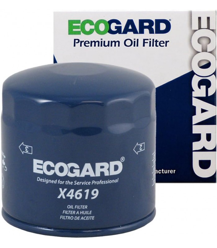 ECOGARD Oil Filter 95-90 GM Chevrolet Corvette, 93-85 Jeep Cherokee, 93-87 Wrangler