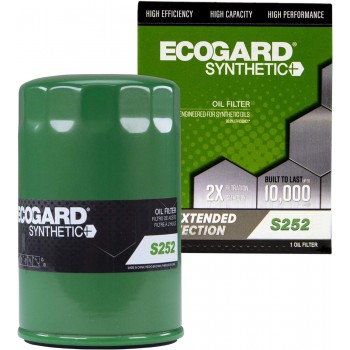 Filtre à Huile Synthetique ECOGARD 15-11+05-80 Volkswagen Jetta, 10-07 Golf City, 06-85 Golf, 05-98 Beetle