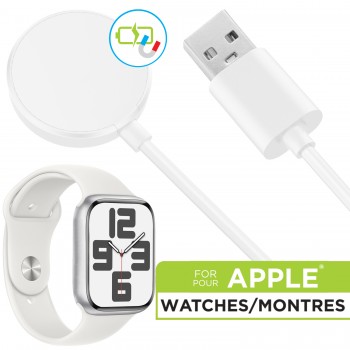 eLink 3.3ft Magnetic USB wireless charger for Apple Watch