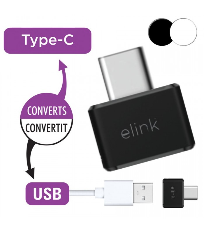 eLink Adaptateur USB-A vers USB-C