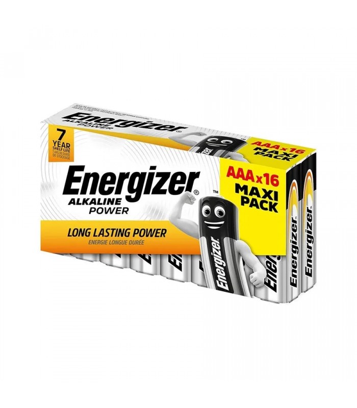 Energizer Alkaline Power AAA Battery - 1.5 V - 16-Pack