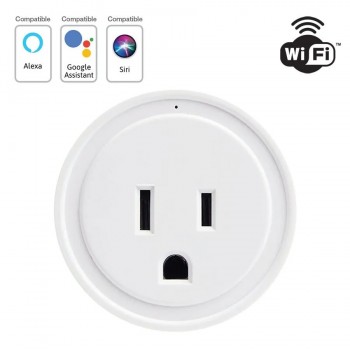 Energizer Prise intelligente Wi-Fi avec contrôle vocal - 125 V - 15 A