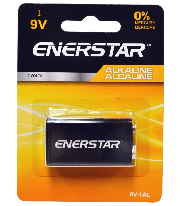 Enerstar 9V Alkaline Battery