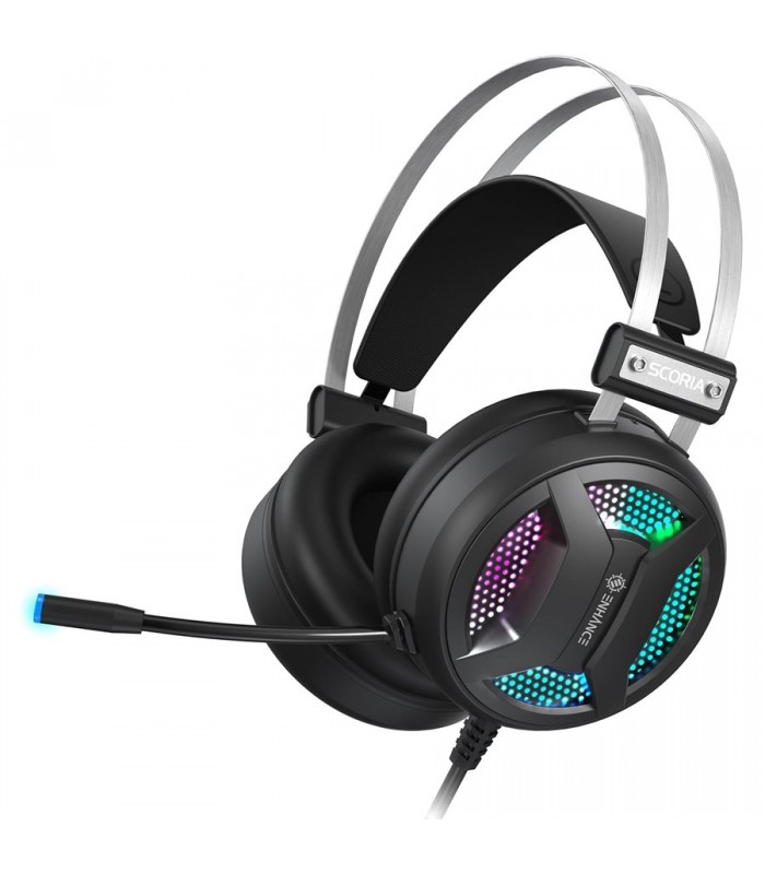 ENHANCE Gaming Scoria 2 Casque de jeu filaire avec son surround 7.1
