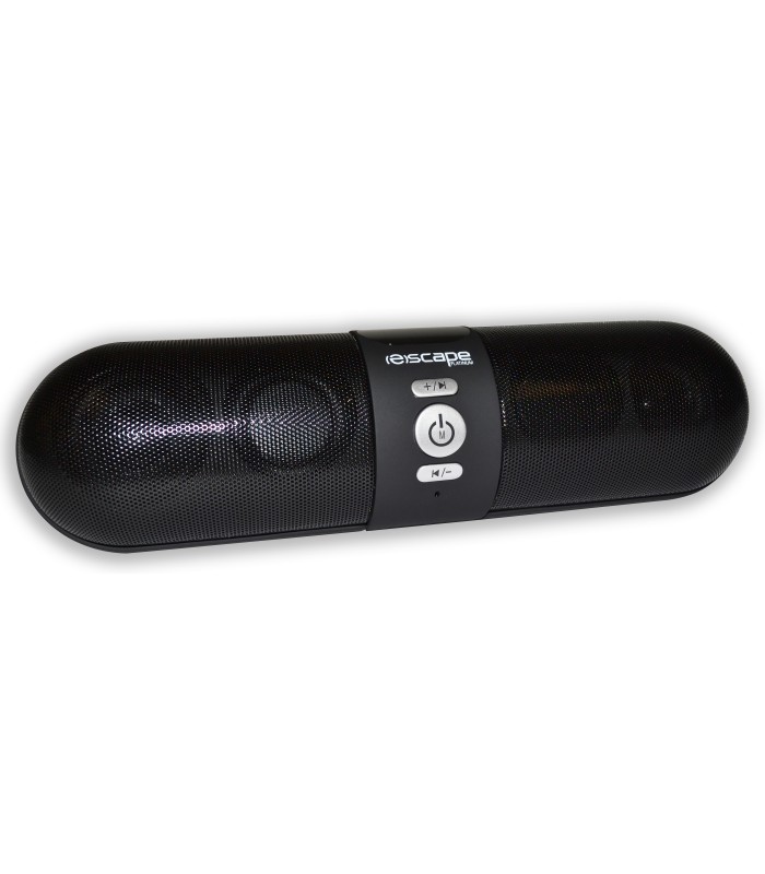 Escape black stereo Bluetooth speaker with FM radio