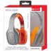 Escape Wireless Hands-Free Stereo Headphones - Grey and Orange