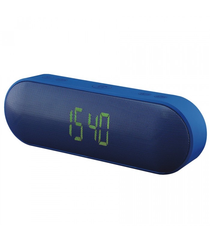 ESCAPE Wireless stereo speaker with FM clock radio and microphone