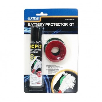 Exide Ensemble de protection anticorrosion pour bornes de batterie