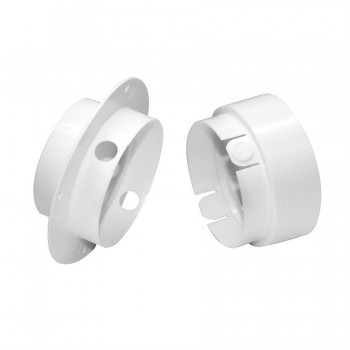 EzConnect Raccord de conduit de sécheuse blanc - 4 po.