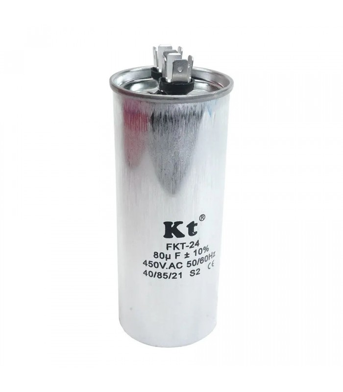 Condensateur CA FKT-24 80 uF - 450V CA