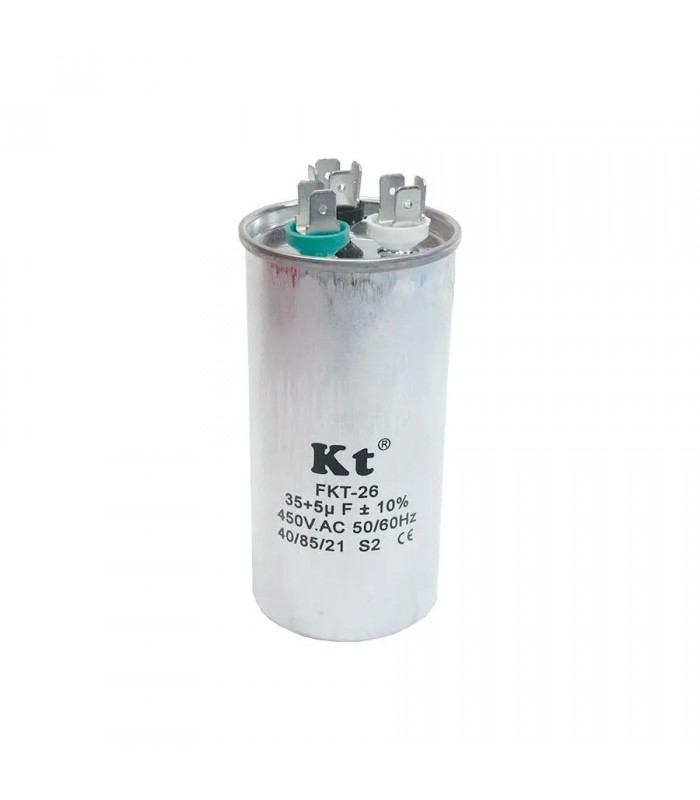 Condensateur CA FKT-26 35 + 5 uF - 450V CA