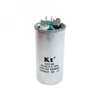 FKT-26 40 + 5 uF 450 V AC Capacitor