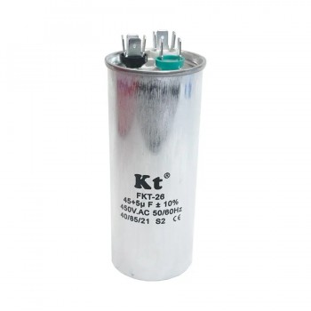 FKT-26 45 + 5 uF 450 V AC Capacitor