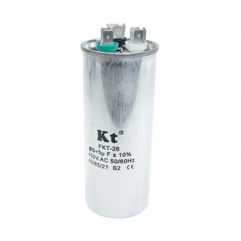 FKT-26 65 + 5 uF 450 V AC Capacitor