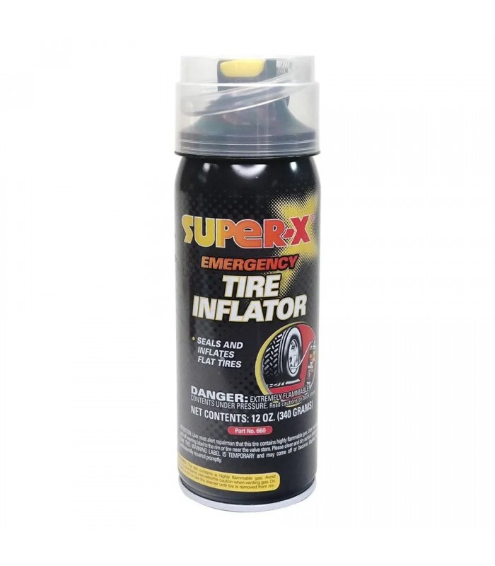 Flat Tire Inflator and Sealant - 12 oz