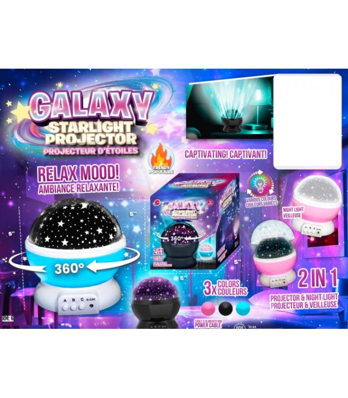 Galaxy star projector