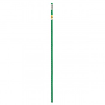 Piquet de jardin en acier avec revêtement en plastique, 1,5 m - vert