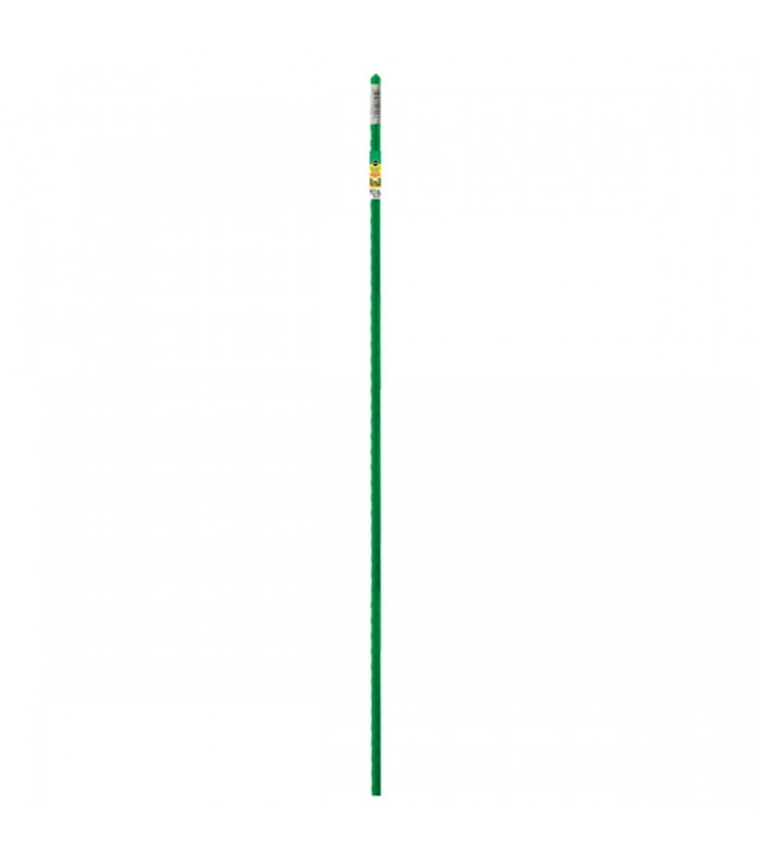Garden Stake Steel with Plastic Coating 5 ft. Green