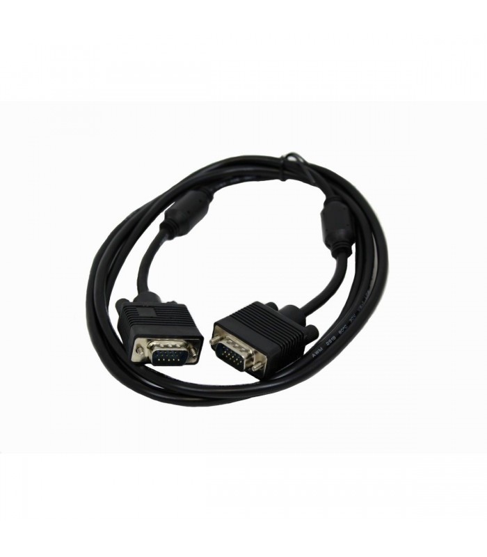 Global Tone Câble VGA à haute densité HDB15/M à HDB15/M, 6 pieds, noir