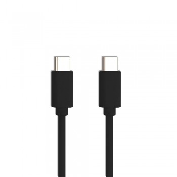Globaltone cable USB C male/male 60W 3 pi., Noir, Charge et Data