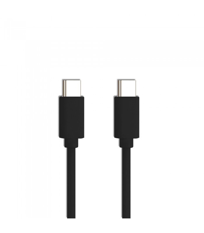 Globaltone cable USB C male/male 60W 3ft, Black, Charge and Data