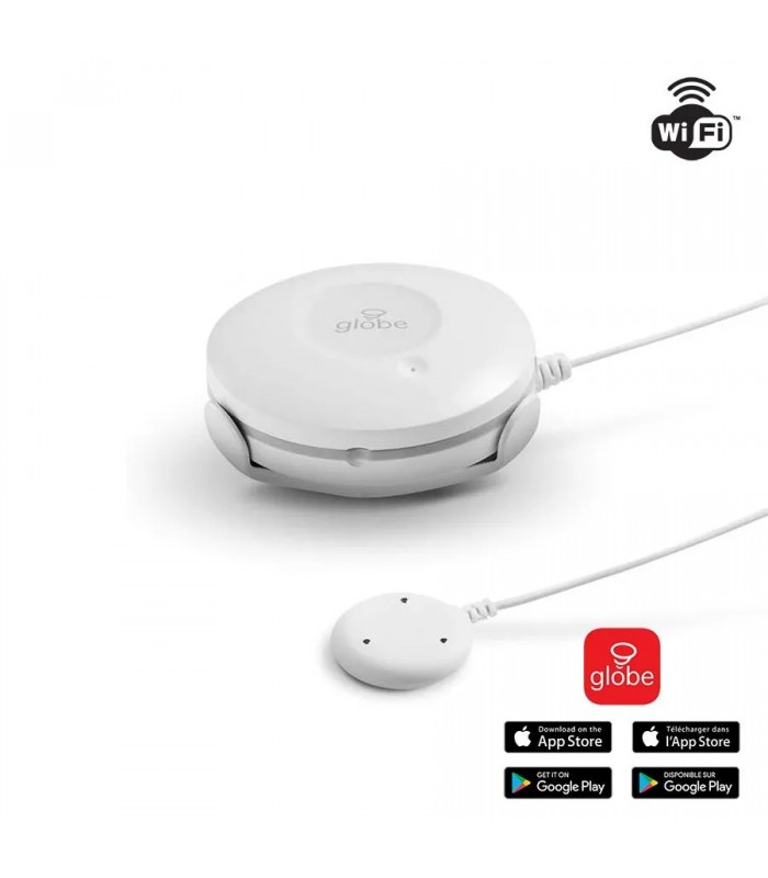 Globe Battery-Powered Smart Wi-Fi Water Leak Detector