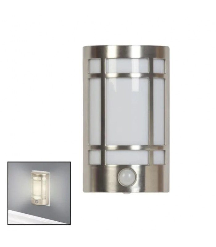 Globe Plug-in LED Night Light with Motion Sensor - 2 Intensities