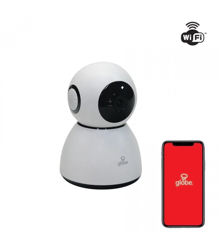 Globe Wi-Fi Smart HD Camera with Panoramic View and Motion Detection