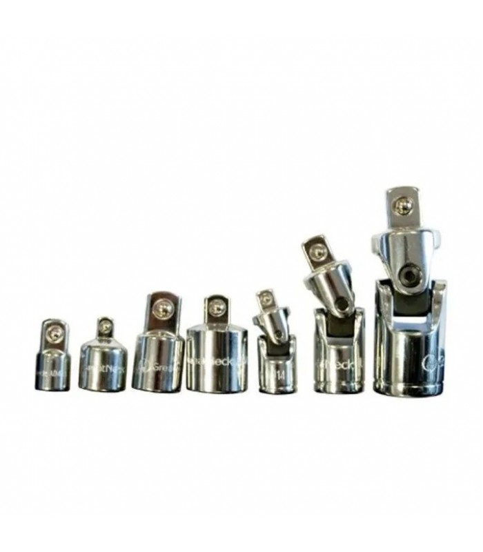 GreatNeck Adapter & U-joint Set - 7 pcs