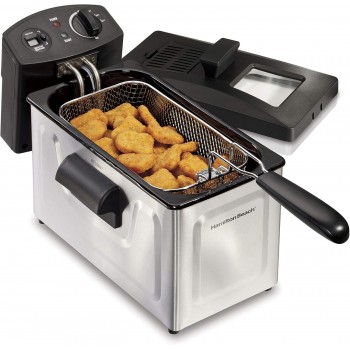 Hamilton Beach ( 35033C ) Friteuse de 3 Litres en Acier Inoxydable *PRODUIT NEUF*
