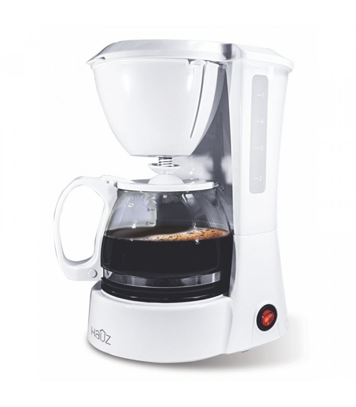 Hauz 5 cup coffee maker - White