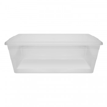 Hauz Boîte de rangement rectangulaire avec couvercle 6L