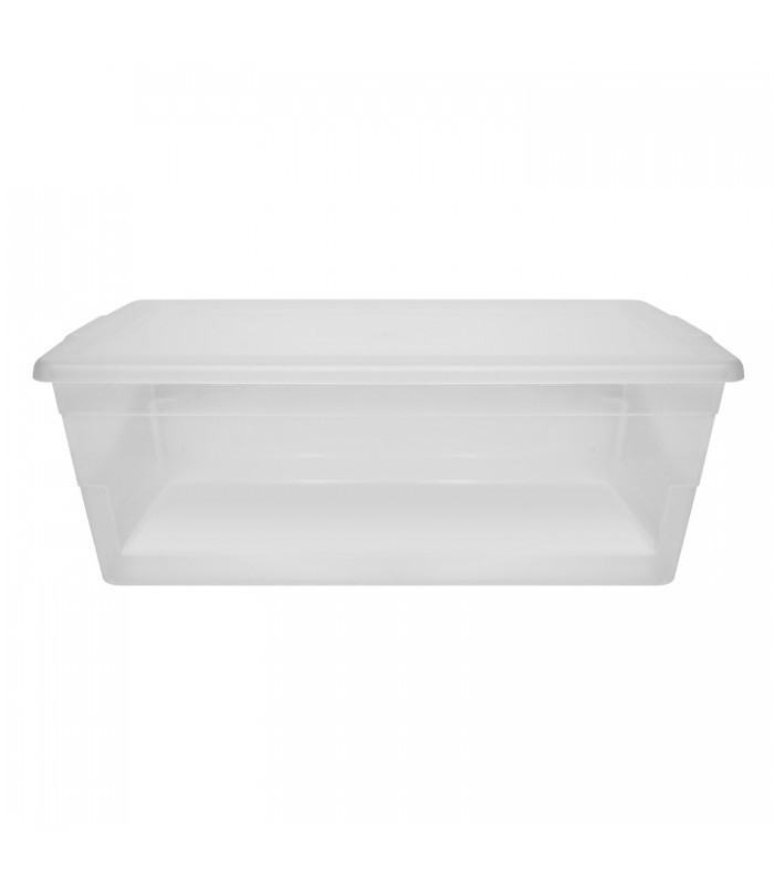 Hauz Boîte de rangement rectangulaire avec couvercle 6L