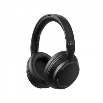Havit H619BT Wireless Bluetooth V5.4, Three EQ Modes, Button Control, Long-Life Battery, Over-Ear Headset - Black
