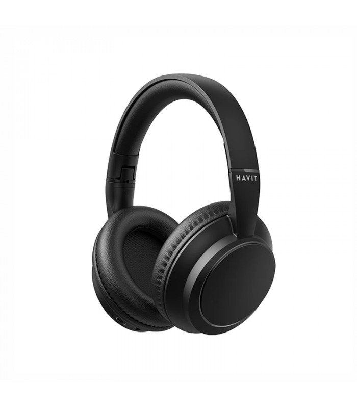 Havit H619BT Wireless Bluetooth V5.4, Three EQ Modes, Button Control, Long-Life Battery, Over-Ear Headset - Black