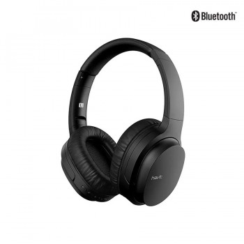 HAVIT i62 Bluetooth Over-Ear Headphones with Microphone - Black