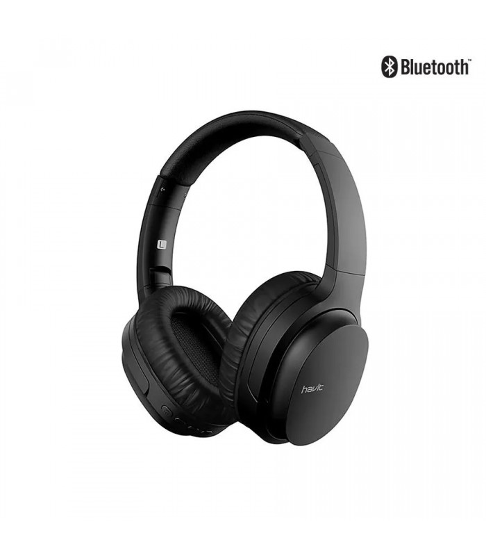 HAVIT i62 Bluetooth Over-Ear Headphones with Microphone - Black HAVIT i62 Bluetooth Over-Ear Headphones with Microphone - Black