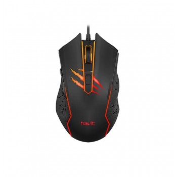 HAVIT MS1027 Souris optique de jeu rétroéclairée avec fil - USB
