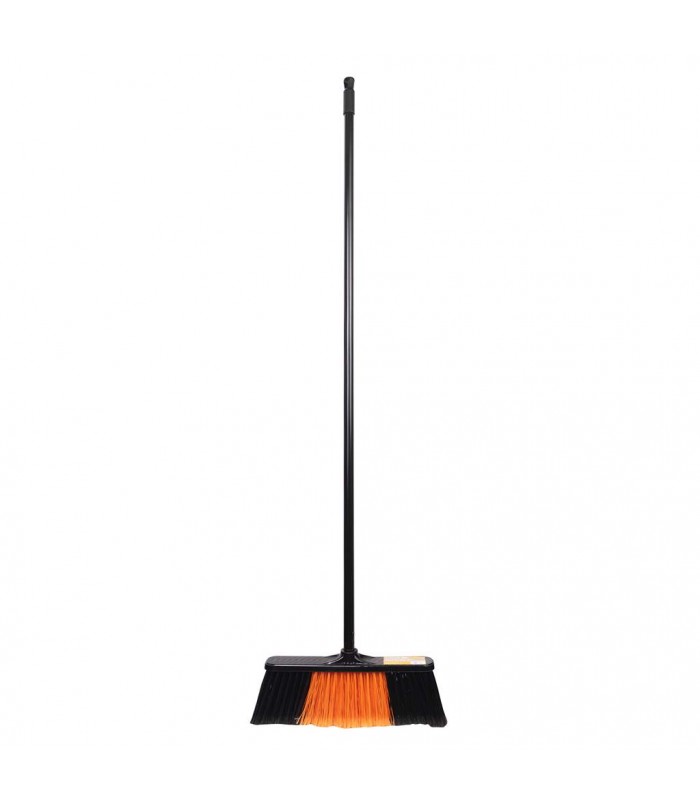 Heavy Duty Outdoor Broom 15 in. with Metal Handle 47 in.