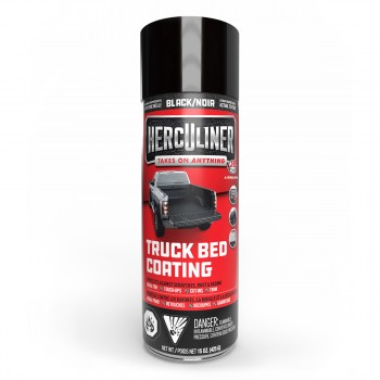 Herculiner Truck Bed Liner Coating Aerosol 15oz Black