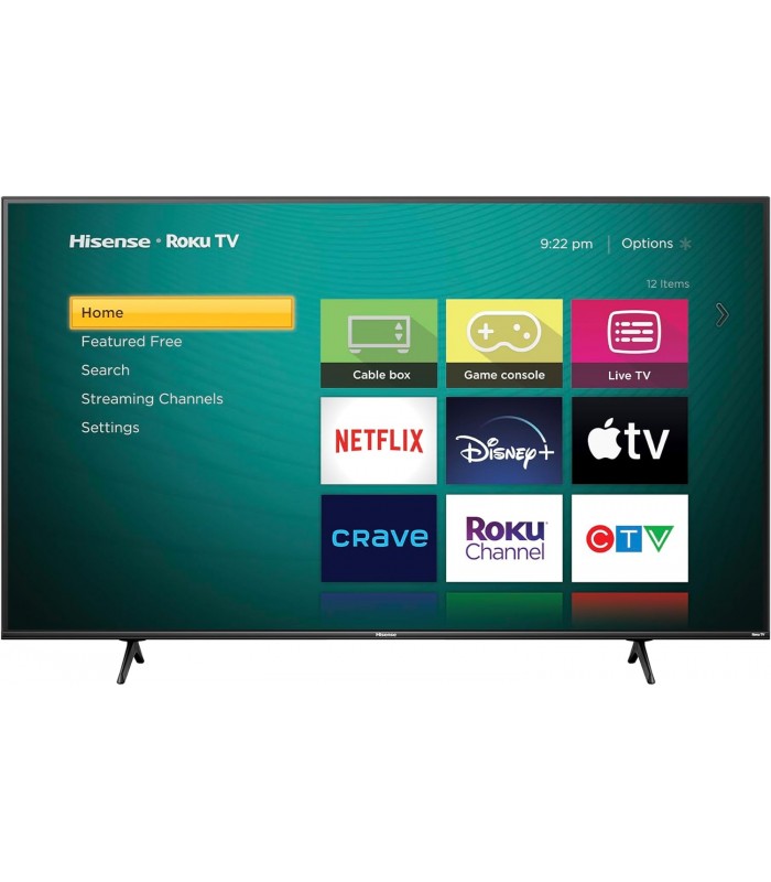 Hisense 65 in. Class - U6KR Series - 4K ULED TV | 65U6KR - Recertfied