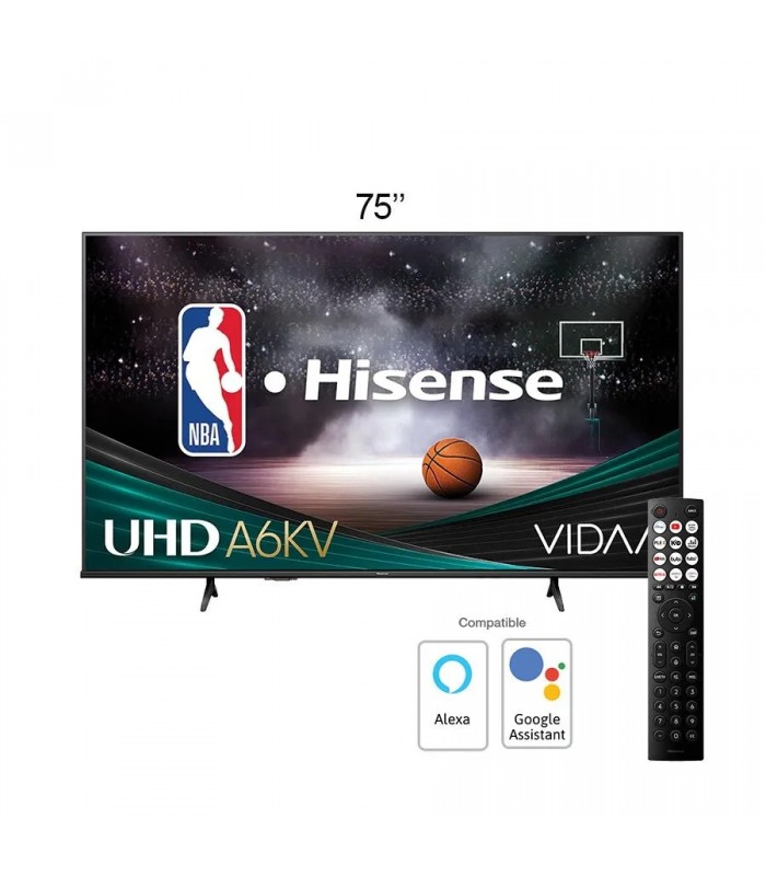 HISENSE 75A6KV 4K 75-inch LED Smart TV - Recetified