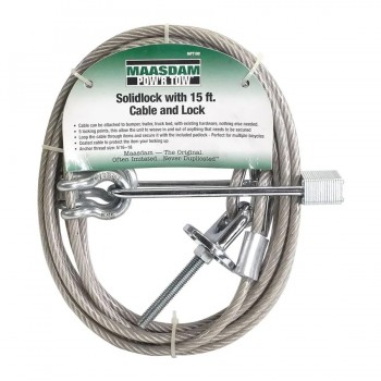 Verrou d'attelage avec cable - 4.5 m