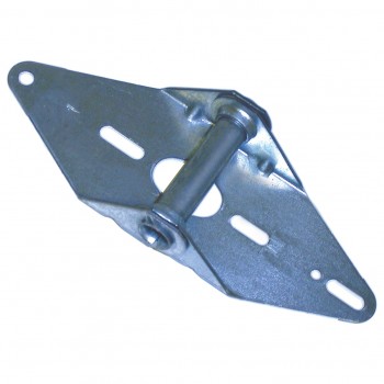 Ideal Security Inc. SK7101 No 1 Garage Door Hinge - Silver