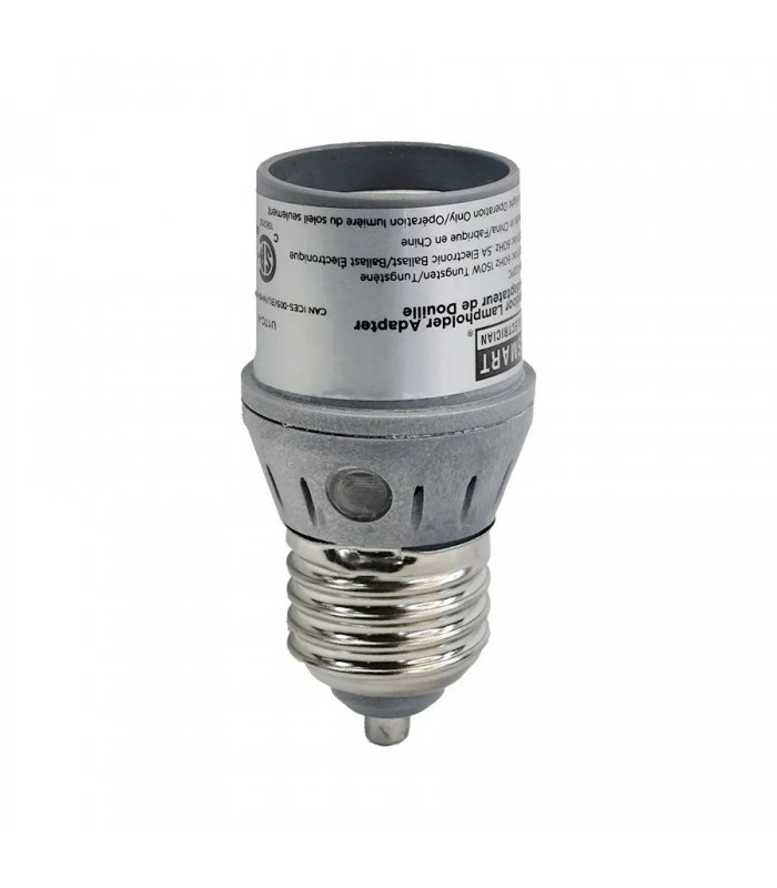 Indoor Light Control Socket with Photocell - 120V