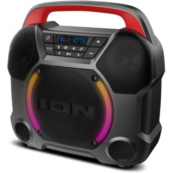 ION Pathfinder GO Haut-Parleur Haute Performance Bluetooth avec Effets Lumineux