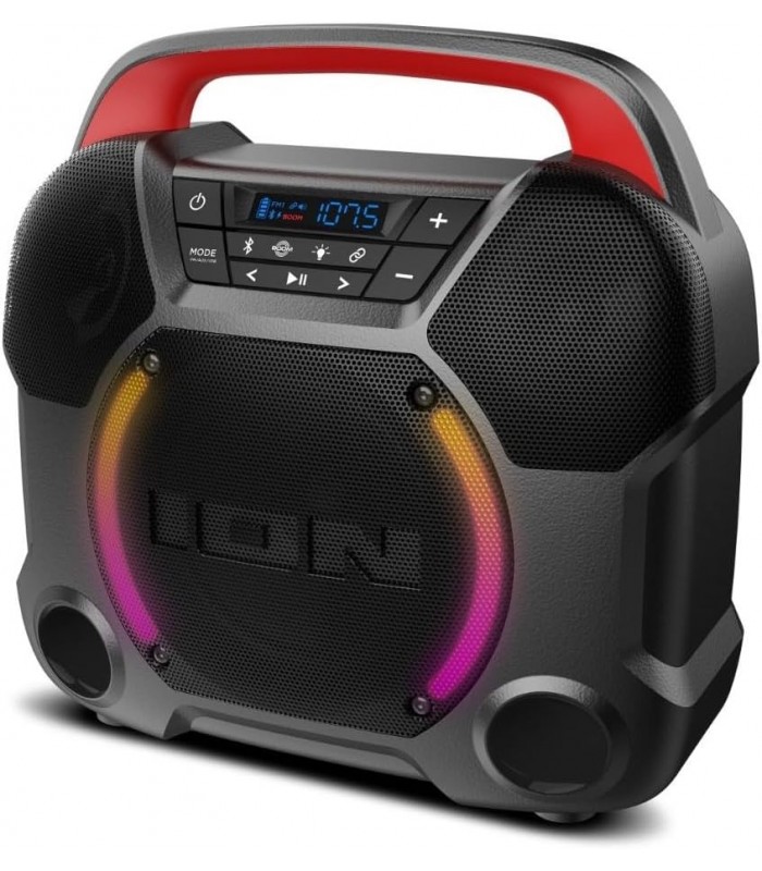 ION Audio Pathfinder Go Bluetooth Speaker Portable All-Weather with Premium Wide Sound