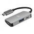 Adaptateur USB-C vers HDMI IQ avec ports USB 3.0 et USB-C PD - 4K